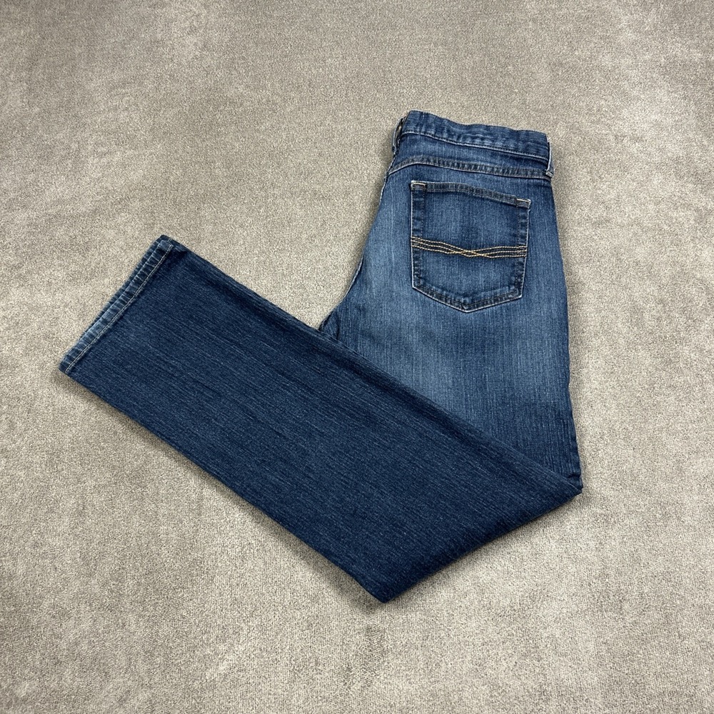 Ariat M5 Slim Straight Jeans 32x34 Medium Wash Denim Western Workwear Cowboy